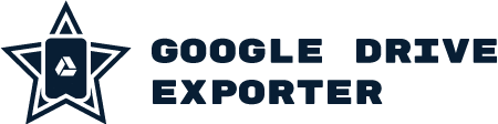 Google Drive Exporter